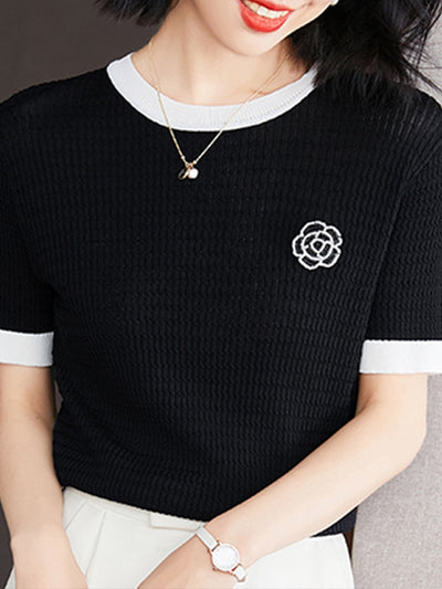 Playera Tejida Elástica para Verano - Comodidad y Estilo para Mujer - Image 12