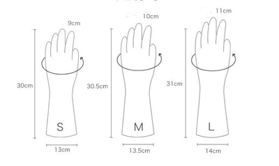 Guantes de Látex para Lavar Platos y Labores del Hogar - Image 9