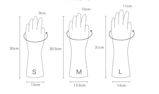 Guantes de Látex para Lavar Platos y Labores del Hogar - Image 9