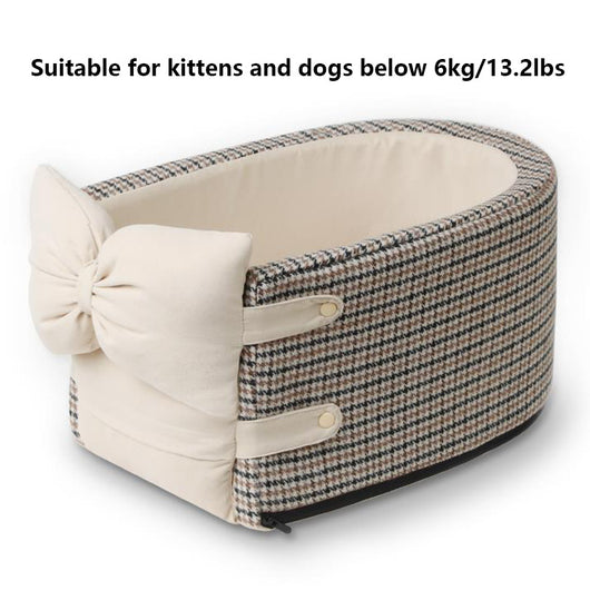 Cama Elevada para Mascotas con Soporte en Consola Central del Auto - Image 7