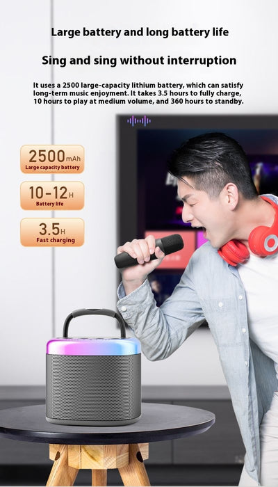 Micrófono Inalámbrico Bluetooth Portátil con Audio Integrado para Karaoke - Image 12