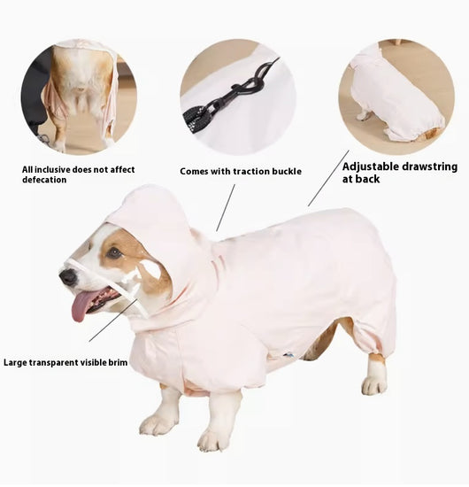 Impermeable para Perros de Cuatro Patas Resistente al Agua - Image 4