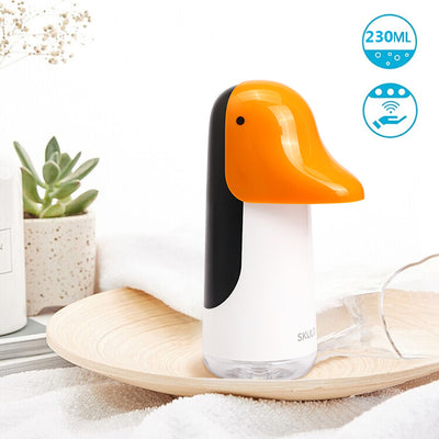 Dispensador Automático de Jabón Espuma Infantil con Sensor - Pingüino Cartoon Recargable USB - Image 11