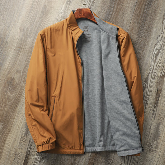 Chaqueta Business Casual Premium para Hombre con Cuello de Pie - Image 14