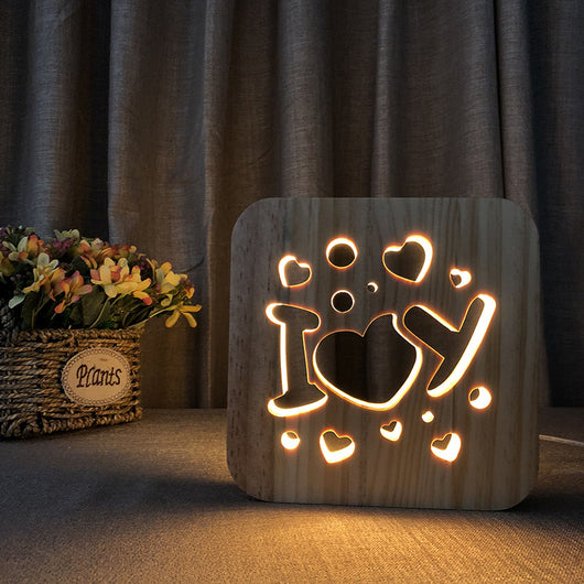 Lámpara Nocturna Creativa - Regalo Perfecto para San Valentín