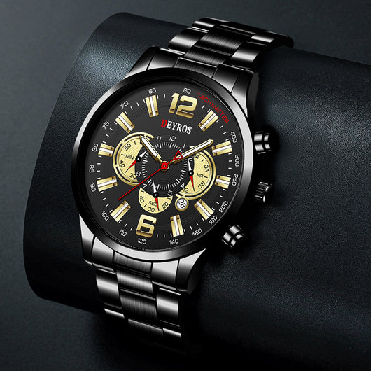 Reloj de Cuarzo Automático con Calendario y Esfera Luminosa - Image 20