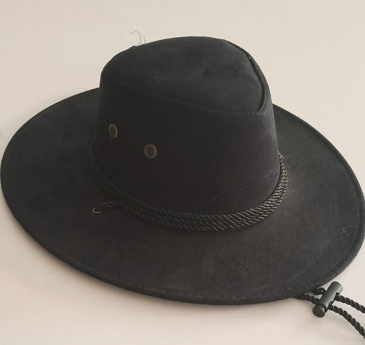 Sombrero Vaquero Estilo Occidental con Textura Velvet - Gorro Cowboy Clásico - Image 9