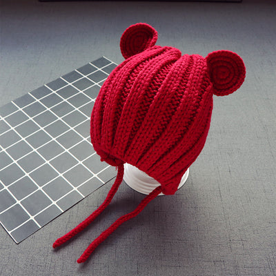 Gorro de Lana con Protección Auditiva para Niños - Estilo Coreano - Image 11