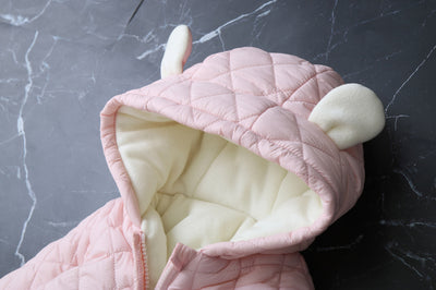 Mameluco Térmico Infantil con Capucha y Forro Polar para Invierno - Image 31