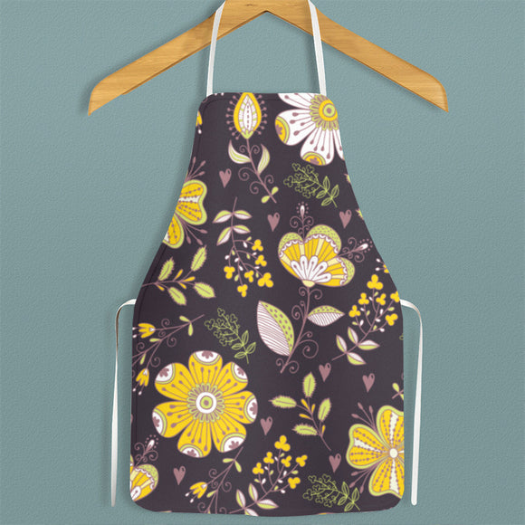 Delantal de Cocina Resistente a Manchas con Cuello Ajustable