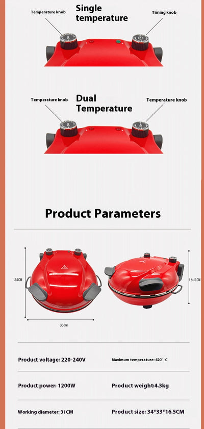 Horno Multifuncional para Pizza con Disco Cerámico - Image 8