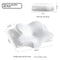 White Mesh Fabric 60 x 40 x 12 cm