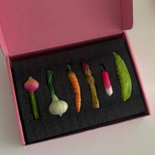 Imanes Decorativos de Vegetales para Refrigerador - Image 4