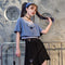 Conjunto Deportivo Moderno: Remera y Shorts de Diseño