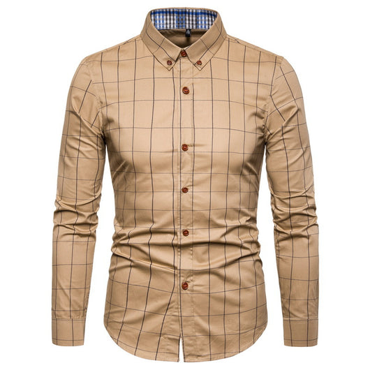 Camisa Estampado Floral Slim Fit Manga Larga para Hombre - Image 7