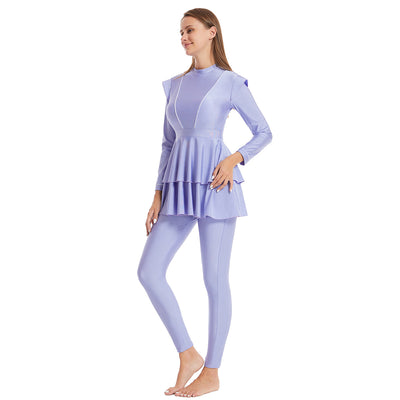 Traje de Baño Conservador Modesto para Playa y Piscina - Image 31