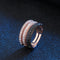 Anillo de Circonio con Juego de Colores Creativo
