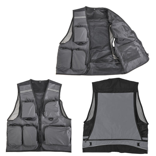 Chaleco de Pesca Multibolsillos Impermeable para Actividades Outdoor - Image 2