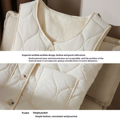 Chaleco Térmico Reversible de Lana de Cordero con Doble Cara - Image 11