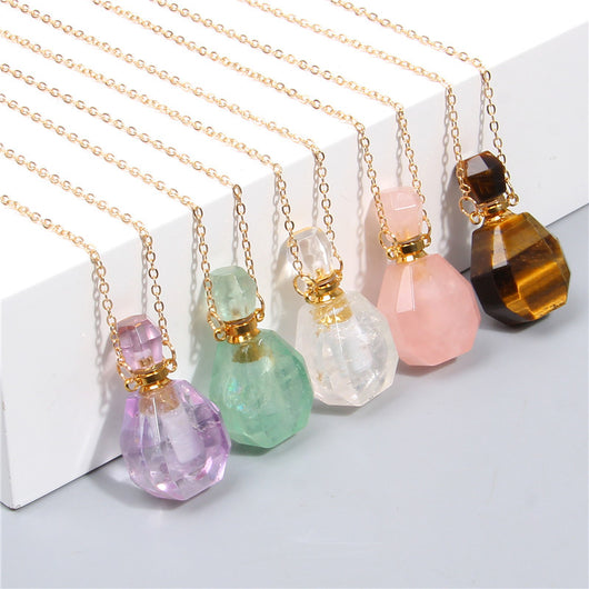 Collar con Dije de Cristal para Perfume - Image 24