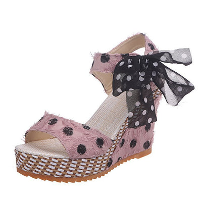 Sandalias de Tacón Alto con Encaje y Punta Abierta - Image 6