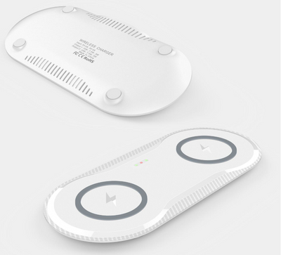 Cargador Inalámbrico Dual para Smartphones - Image 11