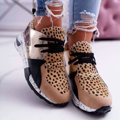 Tenis Casuales con Plataforma y Cordones para Mujer - Image 4