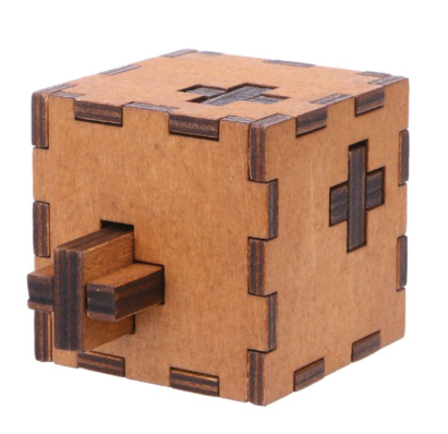 Cubo Puzzle Secreto de Madera Suiza - Image 4