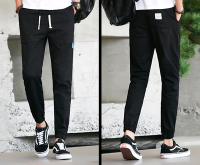 Pantalones Harem Casuales para Hombre - Estilo Moderno y Cómodo - Image 9