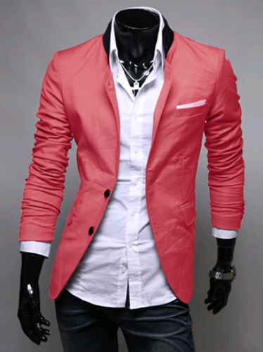 Blazer Occidental Delgado para Hombre - Saco Ajustado Moderno - Image 4