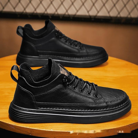 Tenis Deportivos Negros Antideslizantes Resistentes y Ligeros para Hombre - Image 2