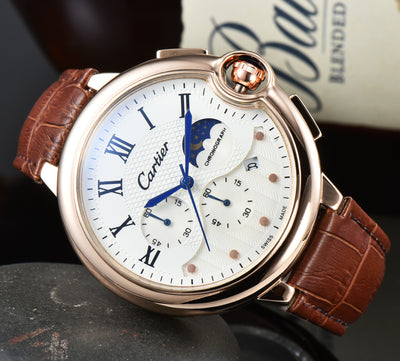 Reloj de Negocios para Hombre con Correa de Goma - Image 15