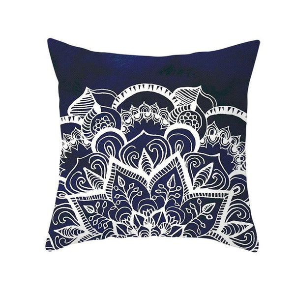 Ultra Soft Mandala Print Sofa Pillowcase