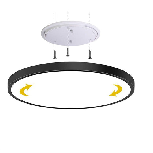 Lámpara de Techo LED Slim Regulable con Control de Perilla - Image 2