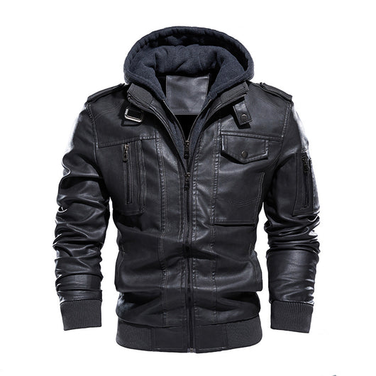 Chaqueta de Cuero Curtido para Hombre - Image 11