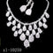 Conjunto de Joyas Nupciales con Diamantes - Collar y Accesorios para Novia