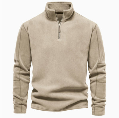 Sudadera Deportiva para Hombre con Cuello Alto y Cierre de Medio Zip - Image 5