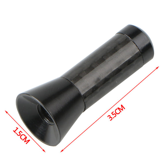 Antena de Fibra de Carbono para Auto con Receptor de Aluminio