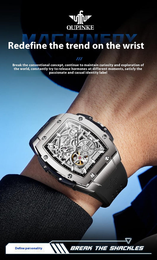 Reloj Mecánico Suizo para Hombre - Diseño Moderno y Versátil - Image 7