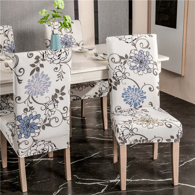 Funda Elástica para Silla con Diseño Floral Clásico Chino - Image 5