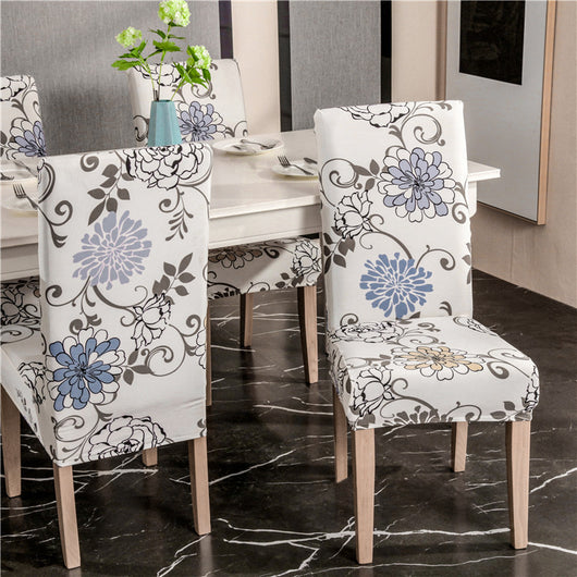 Funda Elástica para Silla con Diseño Floral Clásico Chino - Image 5