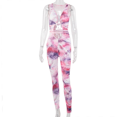 Enterizo casual con tirantes y diseño tie-dye - Image 13