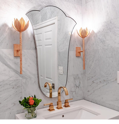 Lámpara de Pared Floral Montaje Suave para Escaleras Modernas - Image 18