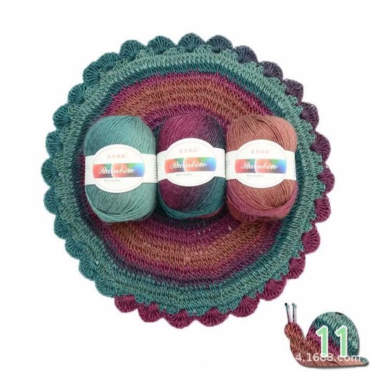 Ovillo Arcoíris Multicolor para Tejer - Image 36