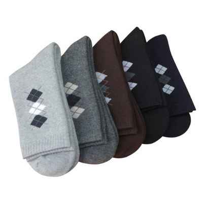 Pack 5 Pares Calcetines Térmicos Hombre Invierno Algodón Grueso Negocios - Image 4