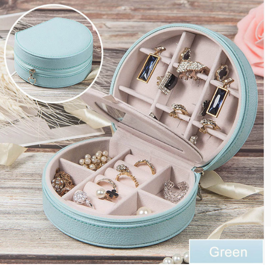 Organizador de Viaje con Cierre - Caja de Almacenamiento para Joyas y Cosméticos - Image 4