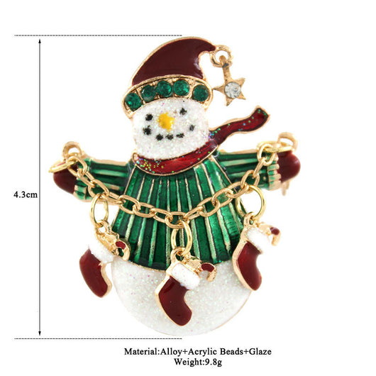 Pin Navideño Papá Noel Cartoon - Image 3