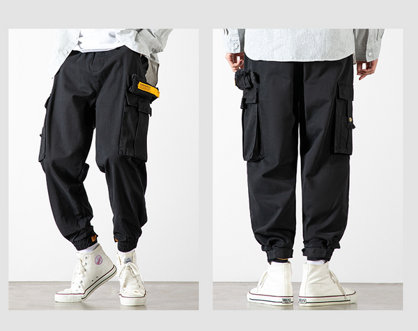 Pantalones Holgados Coreanos Casuales Todo Uso - Primavera y Otoño