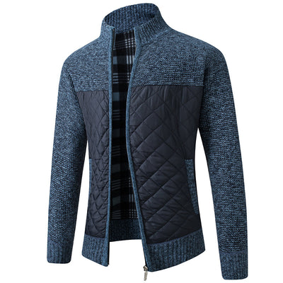 Cardigan Acolchado de Terciopelo para Hombre - Image 15