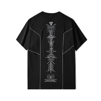 Camiseta Suelta Hombre Manga Corta con Estampado Personalizado - Image 3
